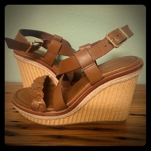 ANTONIO MELANI Shoes - Wedge Brown Shoes